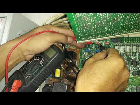 แนวทางการตรวจเช็คซ่อมตู้สาขา PANASONIC รุ่น KX-TA616 อาการ ไฟไม่เข้า ตอนที่2