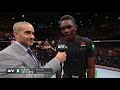 UFC 234: Israel Adesanya and Anderson Silva Octagon Interviews