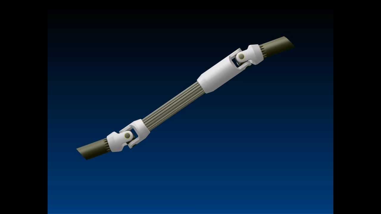 Junta Cardan Doble Telescópica / Telescopic Double Cardan Joint YouTube