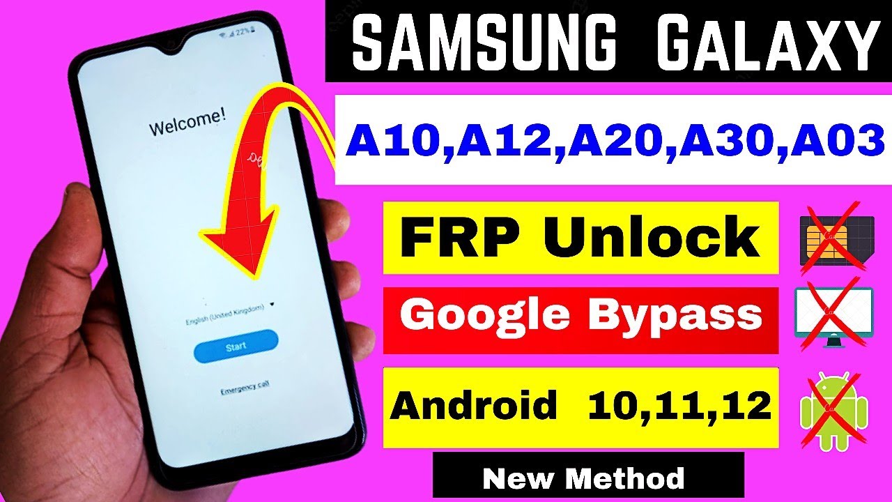 Samsung Galaxy A10S/A20S/A30S/A03 FRP Bypass | Remove Samsung Galaxy A10S/A20S/A30S/A03 FRP Bypass | Remove