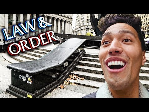 MOST FAMOUS SKATE SPOT IN NYC!!!
