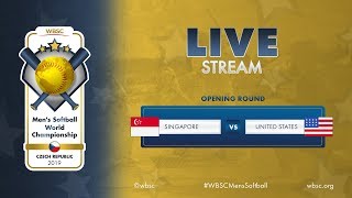 Singapore v United States β WBSC Menβs Softball World Championship 2019