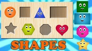Learn Shapes With Wooden Toy Learn Shapes Songs The Shapes Songs For Children