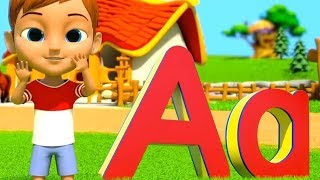 ABC Phonics Song For Children | Learn Colors & Shapes