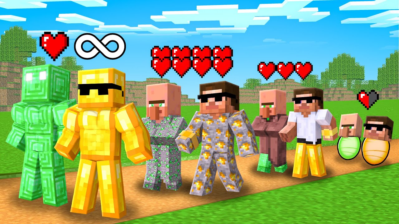 BIRTH to DEATH of GOLD & EMERALD in Minecraft.. BIRTH to DEATH of GOLD & EMERALD in Minecraft..