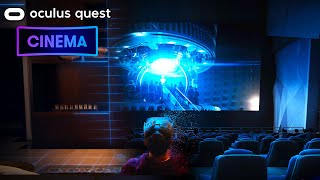 Oculus Quest Watching Movies With Friends | BRAND NEW Bigscreen Cinema