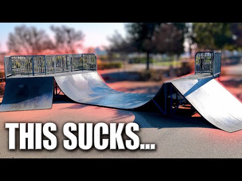 THIS SKATEPARK SUCKS FOR ONE REASON!