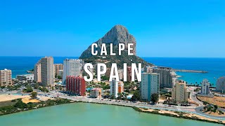 Calpe Spains Coastal Beauty From Above 4K Drone Tour