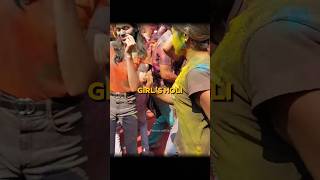 Girls Vs Boys Holi