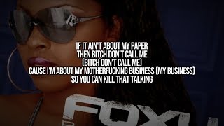 Watch Foxy Brown Bout My Paper video