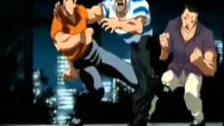 the best karate master in anime fight