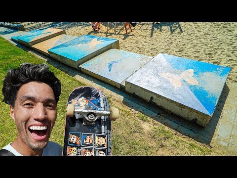 ULTIMATE SKATEBOARD BALANCE COURSE!!