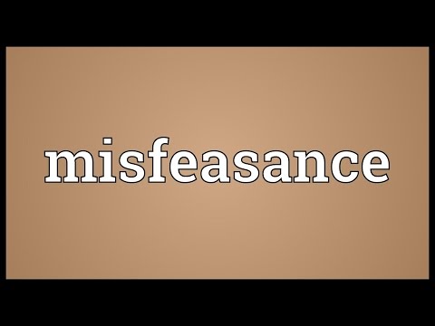 Header of misfeasance