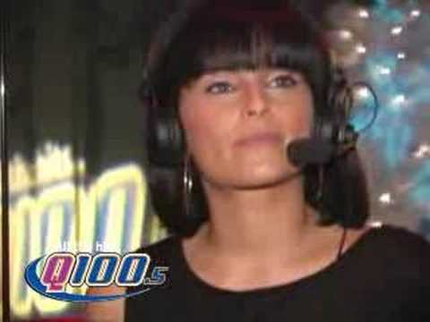 All The Hits Q100's The Bert Show interviewed Nelly Furtado at Q100's Nelly