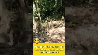 Wanita 19 Tahun Diculik, Tangan Dan Kaki Diikat Mulut Disumpal