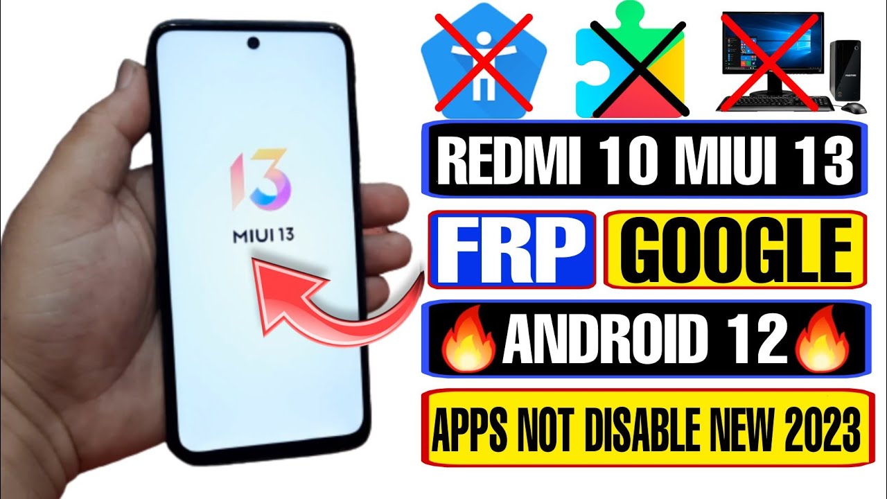 Redmi 10 FRP Bypass MIUI 13 | Redmi 10 Google Account Redmi 10 FRP Bypass MIUI 13 | Redmi 10 Google Account