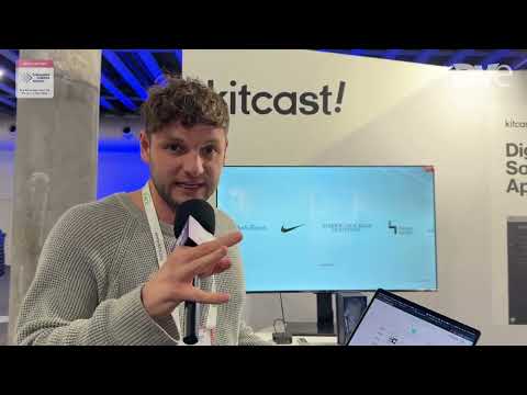 ISE 2024: Kitcast! Shows Digital Signage Solution for AppleTV to Create, Manage and Schedule Content