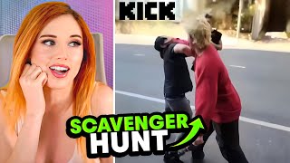 Ices 20,000 Scavenger Hunt Amouranth Reacts