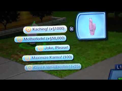 cheats for the sims on xbox 360
