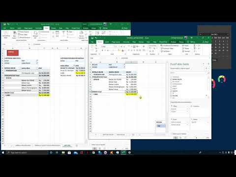 LAPORAN KEUANGAN DENGAN FITUR EXCEL PIVOT TABLE - PART 2