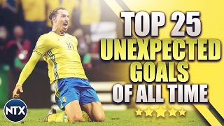 Top 25 Unexpected Goals Of All Time