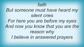 Watch Keri Noble Answered Prayer video