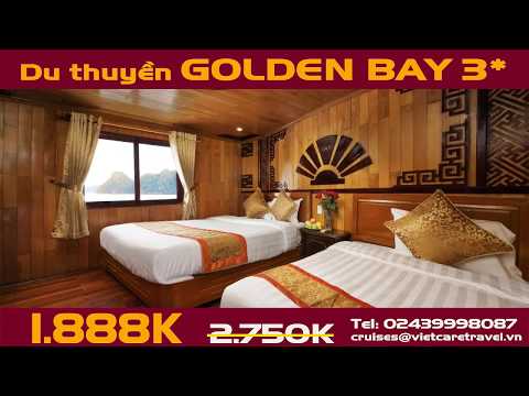 Khuyến mãi tour du lịch Hạ Long 2 Ngày 1 Đêm (Du thuyền Golden Bay)