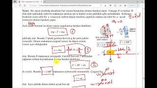 Deney 11: Dönme Hareketi