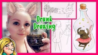 DRUNK DRAWING