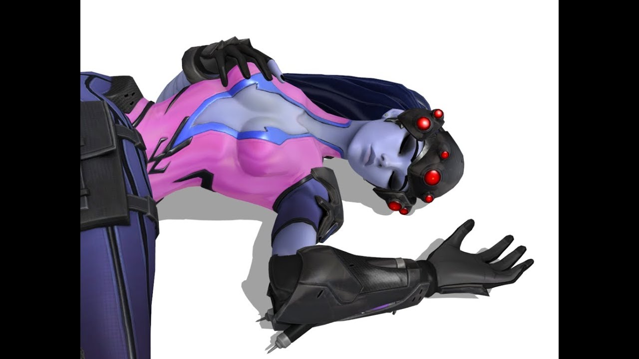 Widowmaker uses asshole pleasure