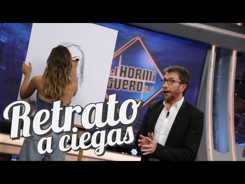 Aitana regala un retrato a ciegas a una fan - El Hormiguero