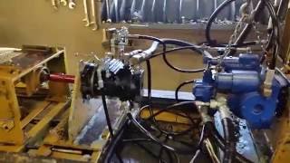 Dyno Test of M46 Wheel Motor off Patriot Sprayer Case IH Herrs Hydro
