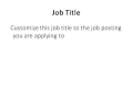 Resume For Truck Driving: Your Job Title, (916) 760-7069 The Transportation Guy's