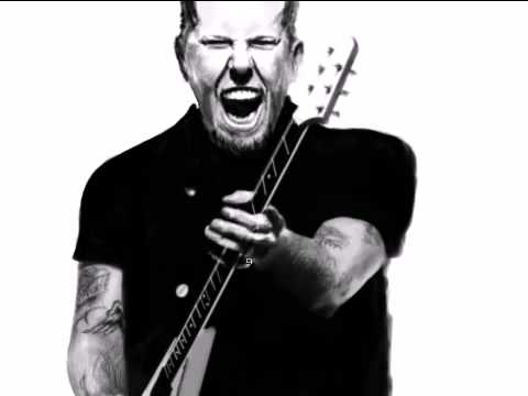 James Hetfield Speed Painting 337 James Hetfield from Metallica