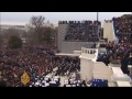 US President Obama sworn in for second term