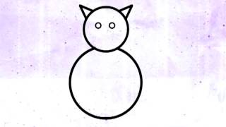 Hora de Desenhar - Gatinho