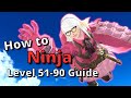 FFXIV 6.38+ Ninja Level 51-90 Detailed Guide: Endgame Openers and Rotations Included!