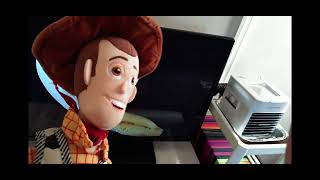 Woody Watches His Favorite Part From Baby Mozart