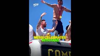 Ronaldo Vs Messi With Fans
