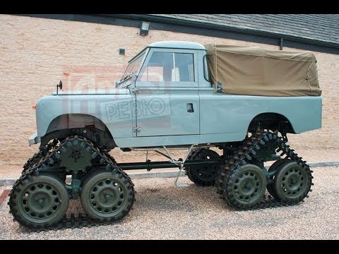 Авто на гусеницах видео