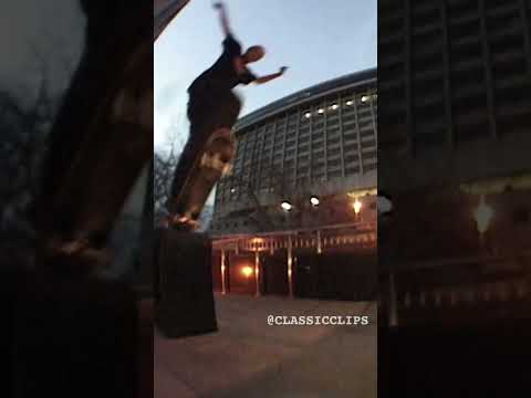 Andy Wilcox Gap to Tailslide Trenton 1999 Classic Skateboarding Shorts