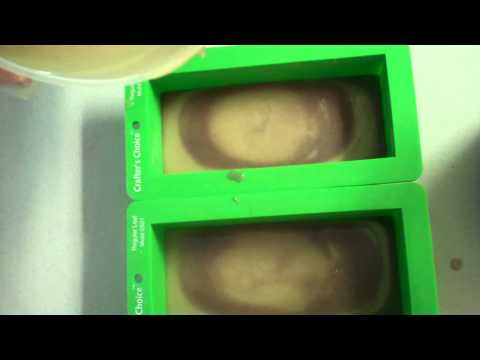 Sandalwood Soap Making Cutting & Lathering