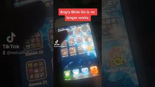 Angry Birds Go Is No Longer In Use.