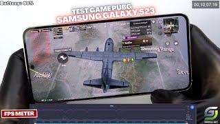 Samsung Galaxy S23 test game PUBG Mobile | Snapdragon 8 Gen 2