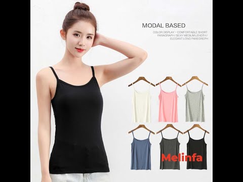Áo hai dây nữ vải Modal tự nhiên thoáng mát basic mã VAA0072, Hotline-Zalo: 0971431592