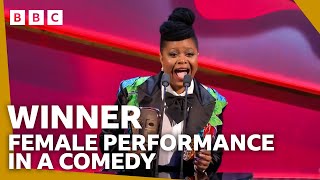 Gbemisola Ikumelo Wins Female Performance In Comedy Award For Black Ops | Bafta Tv Awards 2024 - Bbc