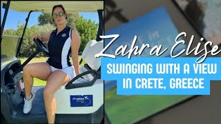 Swinging With A View In Crete Zahra Elise