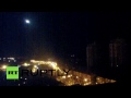 'UFO' over Donetsk: Skyline cam catches light in time-lapse