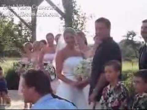 Jensen Ackles singing at a wedding