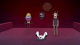 Regular Show - Exit 9B - Gir Bobby Ferguson Jr Tell To Rigbys Friends Why He Is Doing Exit 9B Scene